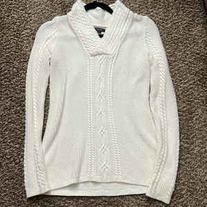 Nautica 100% Cotton Cable Knit Sweater Size S